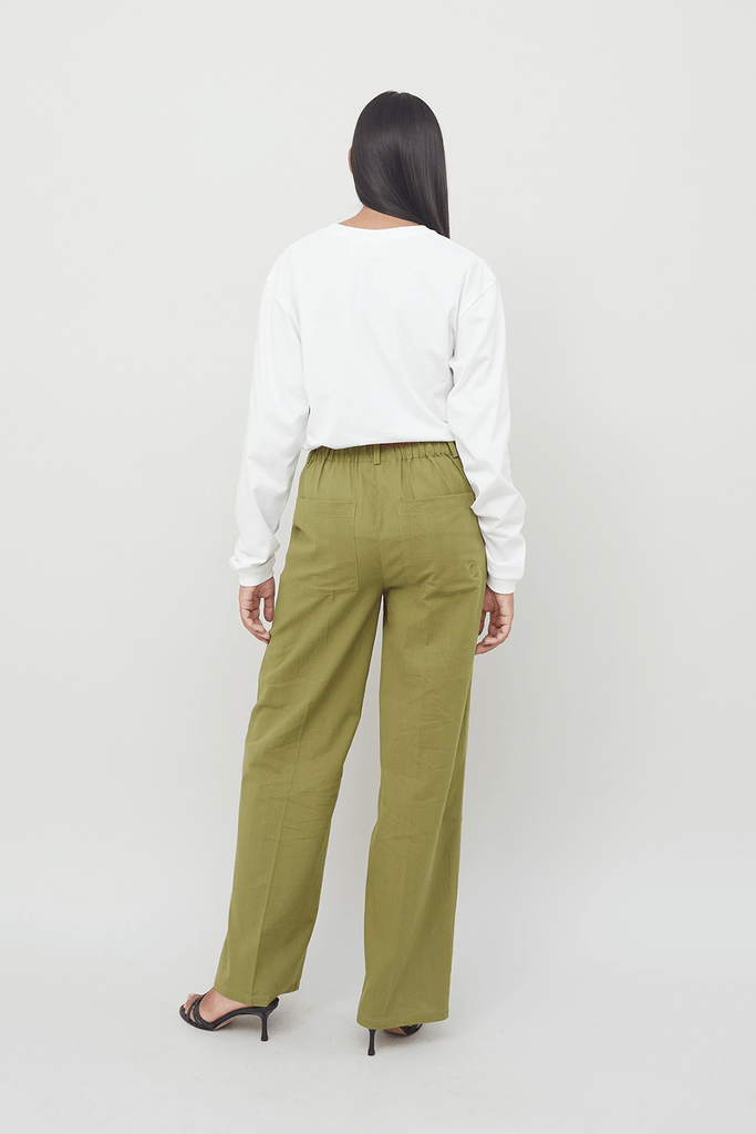 OLIVE UNISEX PANTS